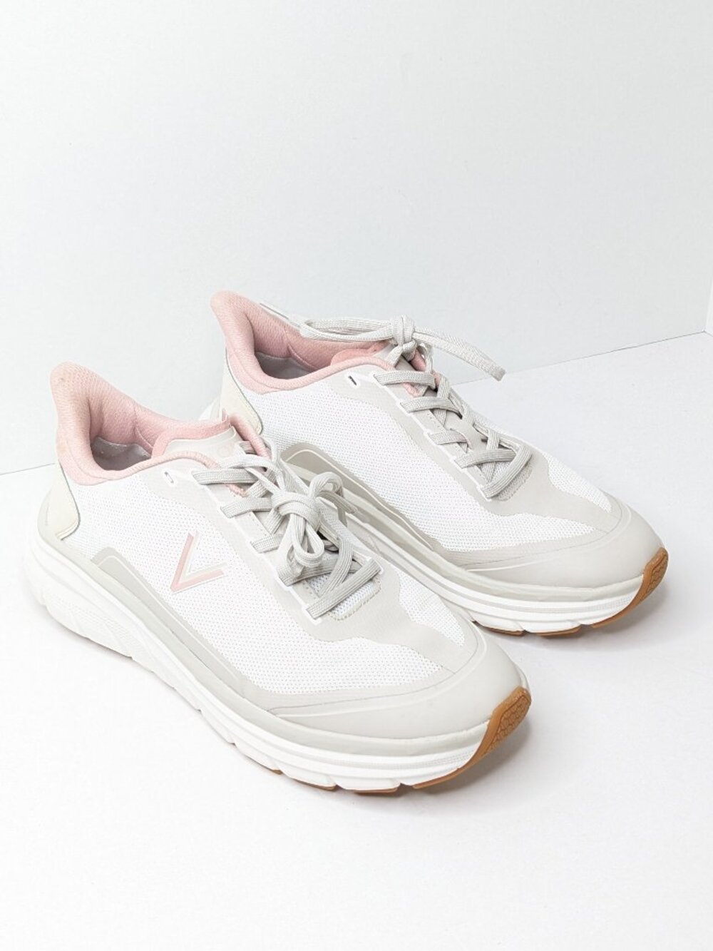 Vionic Walk Max Walking Sneakers Light Grey Womens 10 Wide